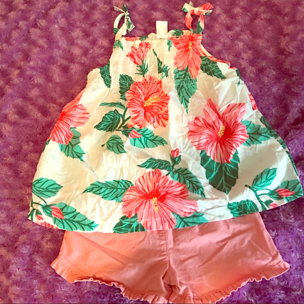 Tank top with matching shorts